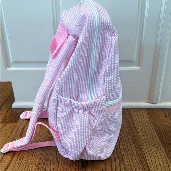 Pink Striped Backpack - Picture 5 of 5